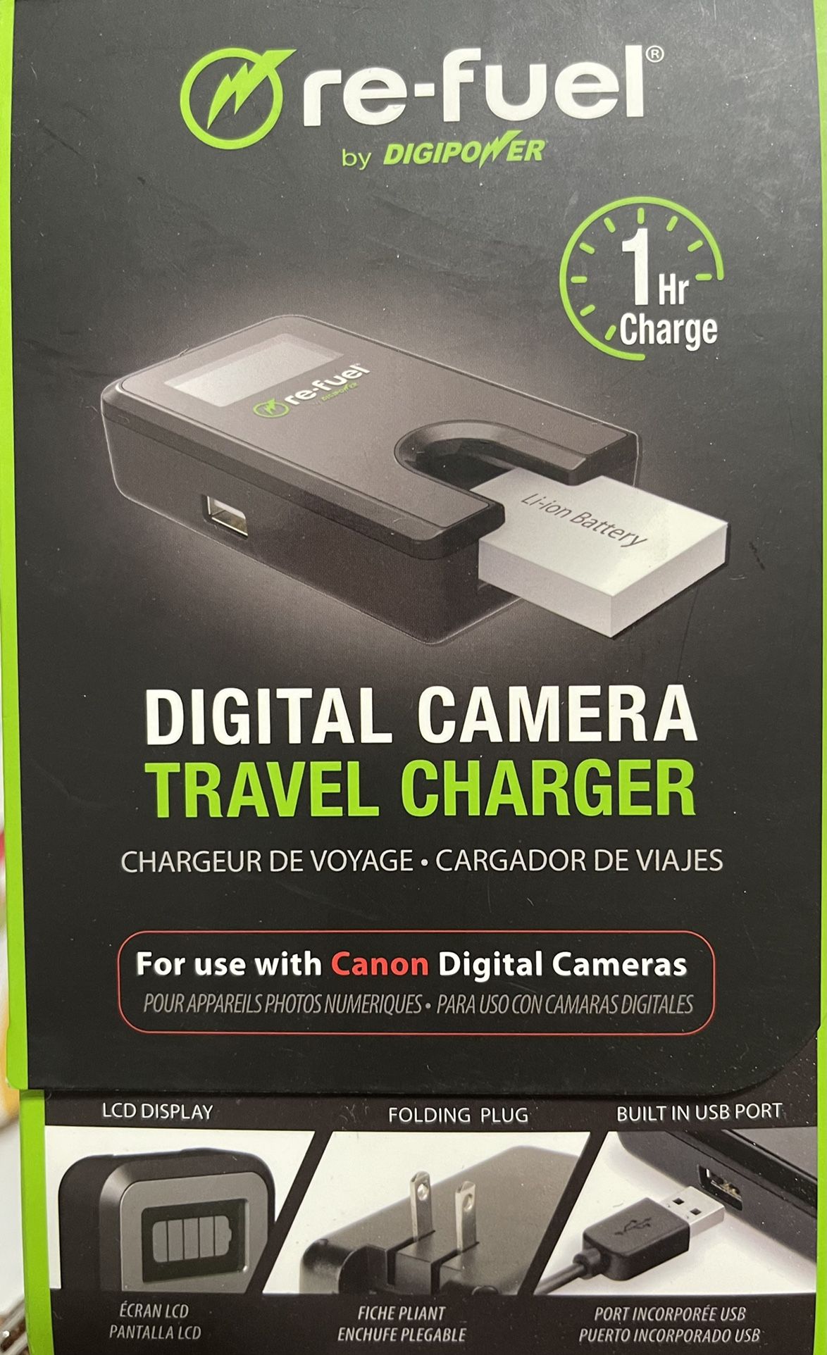 Digital Camera Travel Charger