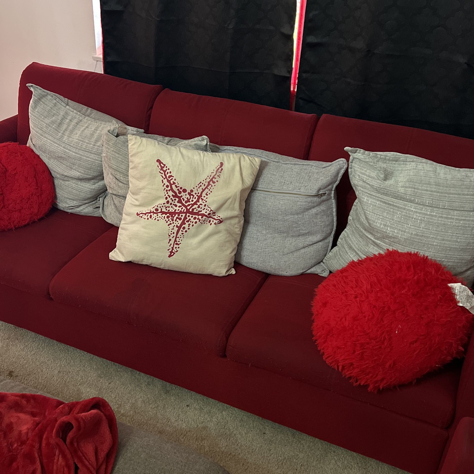 Use Red Couches For Sale