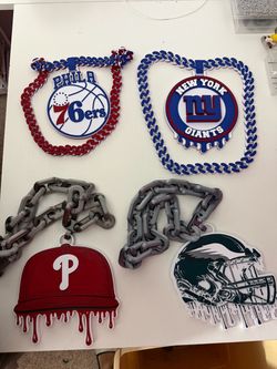 Custom 3D-Printed Fan Chains & Turnover Chains | Sports Teams & Characters