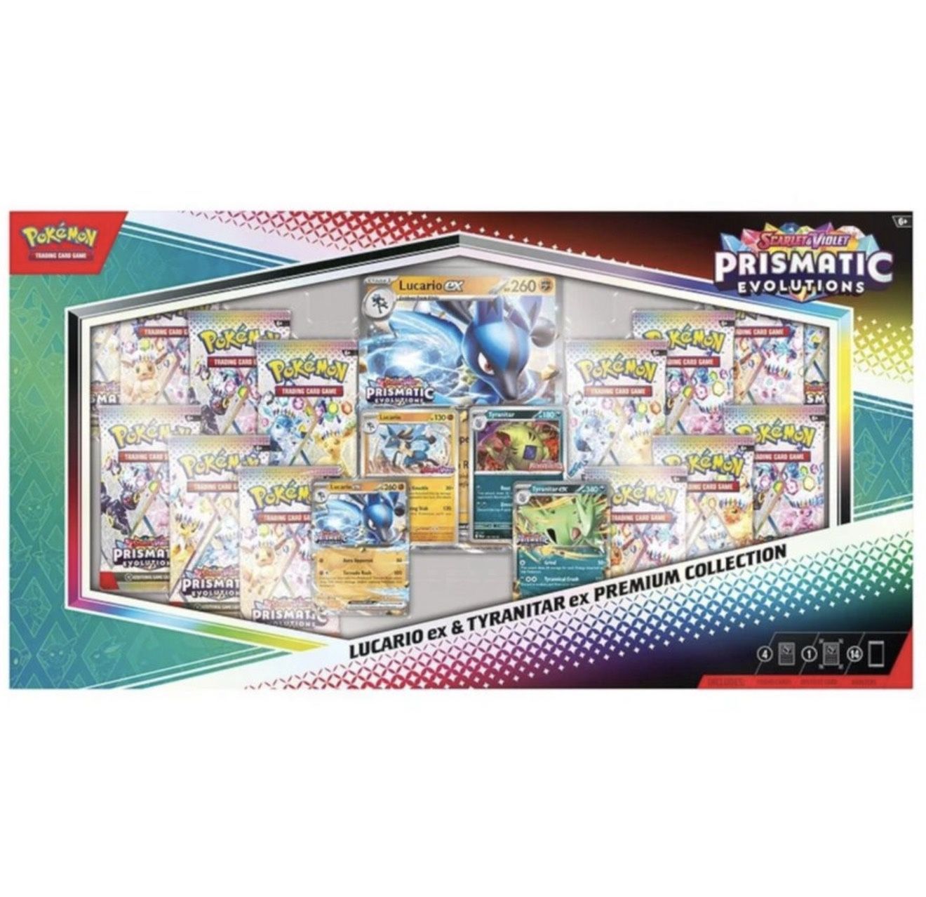 Pokemon Scarlet & Violet - Lucario Ex Premium Collection