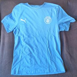 Manchester City FC T-shirt Official - Men's L *NWT*