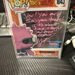 Dodoria Signed Funko Pop