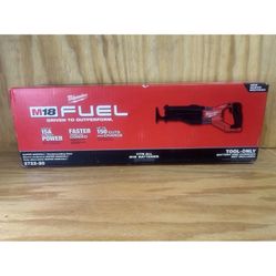 Milwaukee M18fuel 2722-20 brushless Super SawZall Reciprocating Saw Brand New.