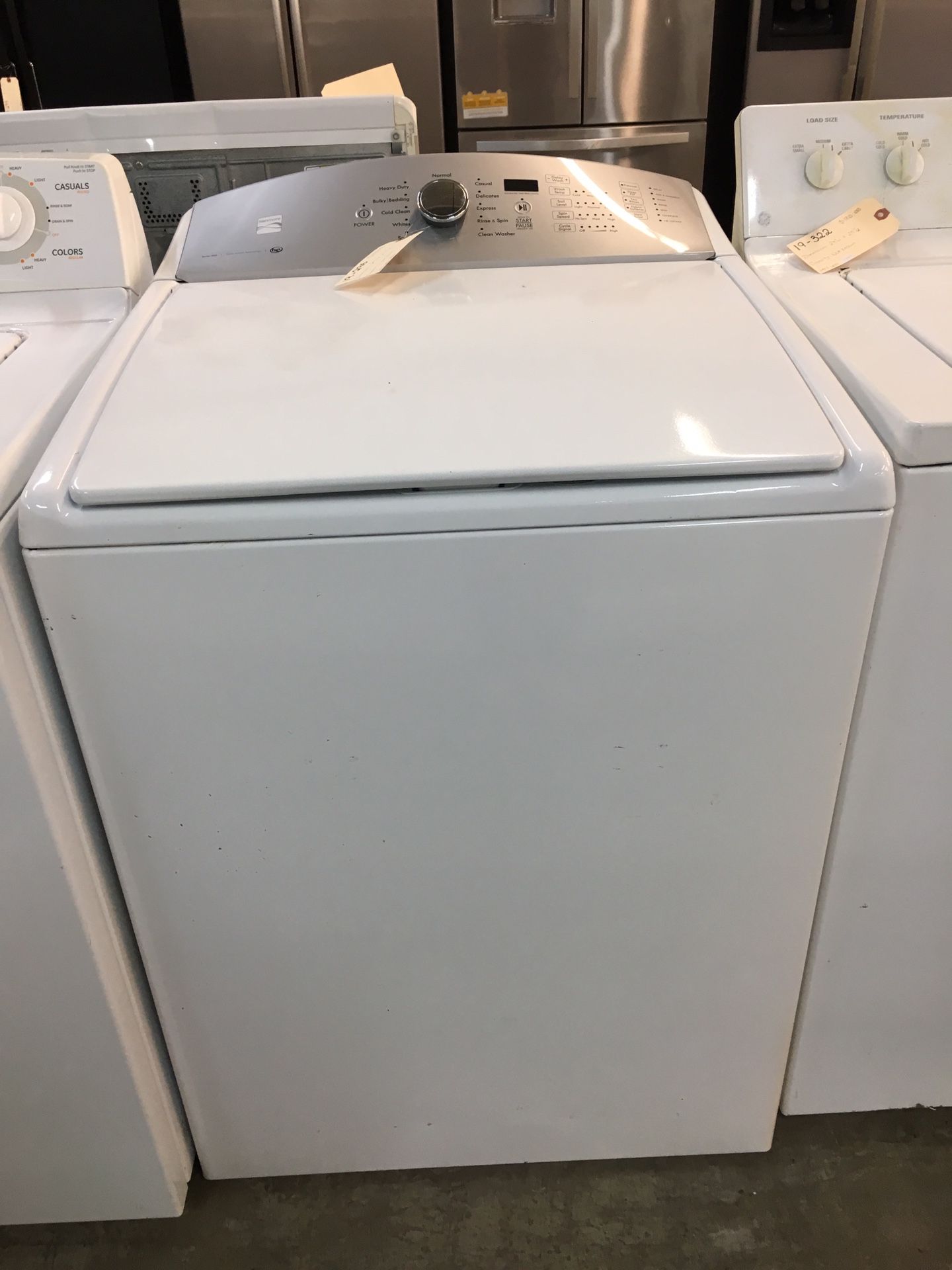 Kenmore digital top load washer