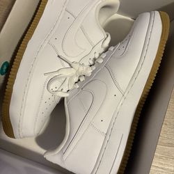 MEN'S NIKE AIR FORCE 1 '07 GUM CASUAL SHOES
