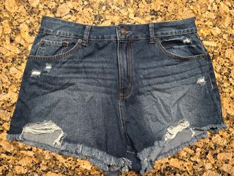 REWASH super high rise wedge vintage shorts