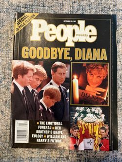Goodbye,Diana People Tribute Magazine 9/22/1997