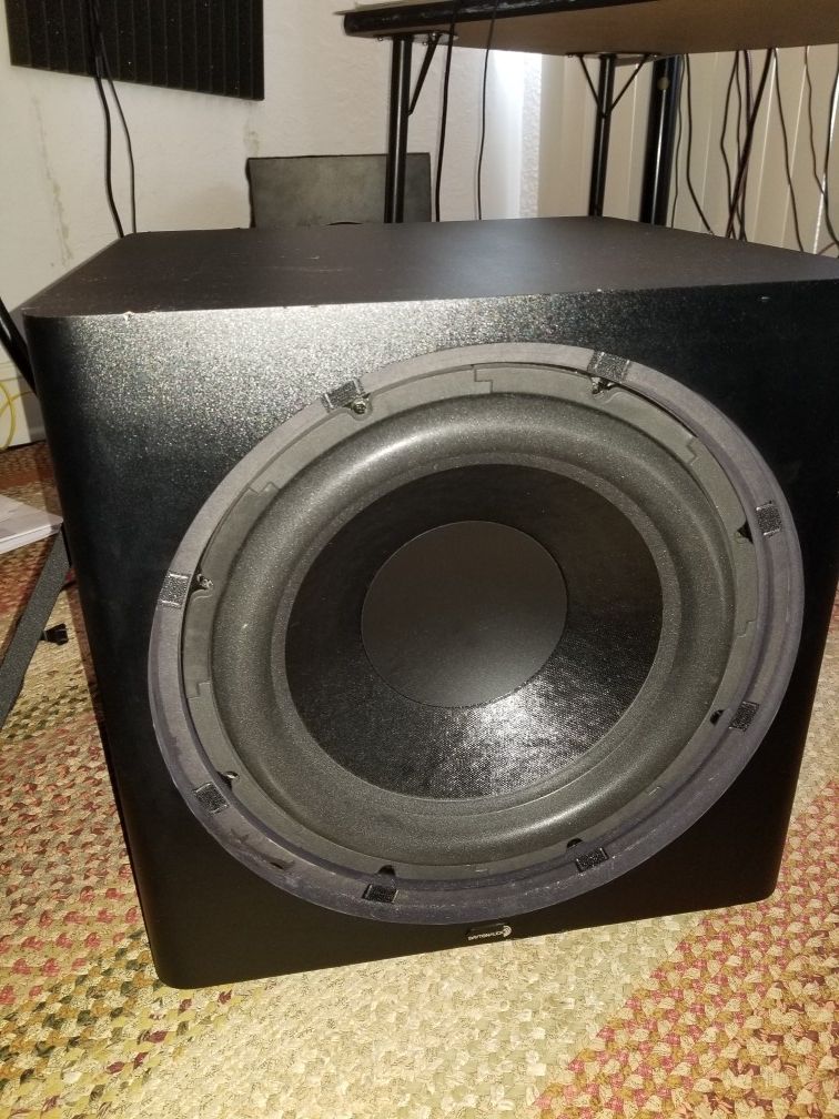 Dayton Sub-1500 15" Home Theater Powered Subwoofer