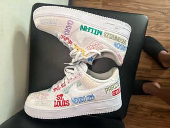 Nike tour Air force 1s