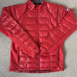 Canada Goose HyBridge Lite 2701M Red Down Jacket Men's XL