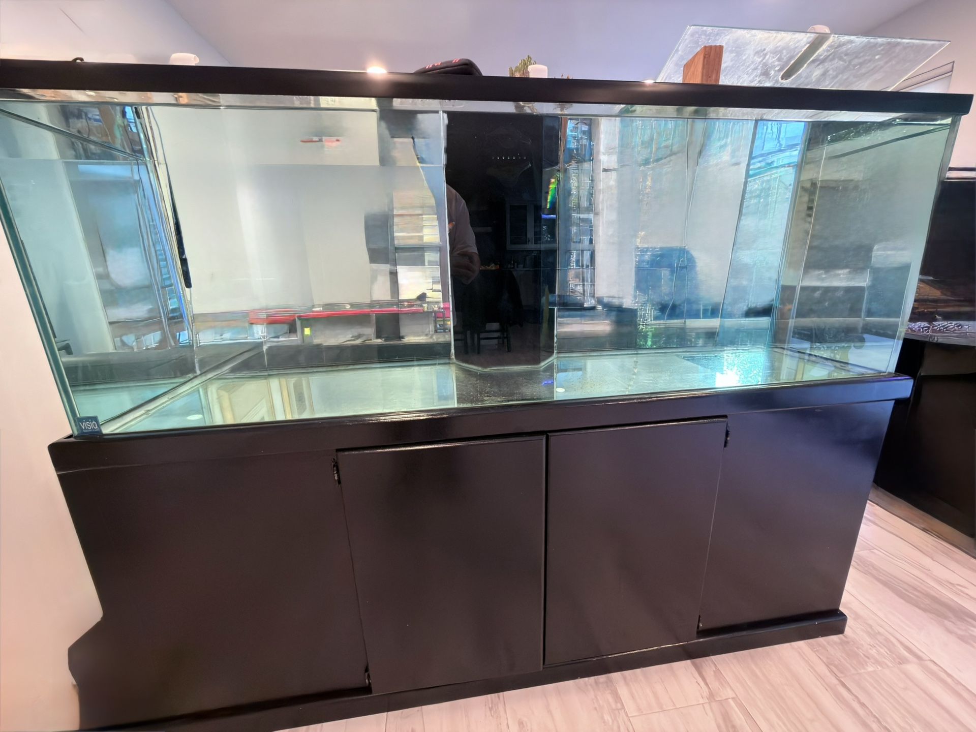 180 Gallon Glass Aquarium Fish Tank w/ Stand and Filter