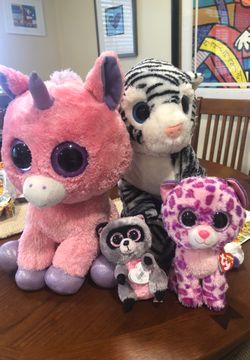 Beanie boos stuffed animals bundle