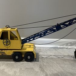 1960S Nylint Michigan T –24 Clam Bucket Shovel Crane