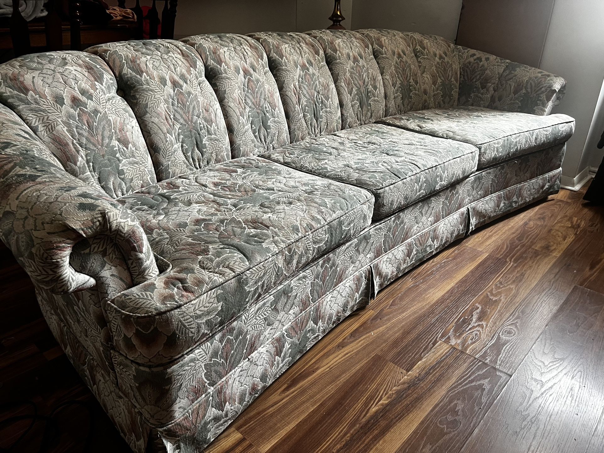 Couch And Big Dining Room Table