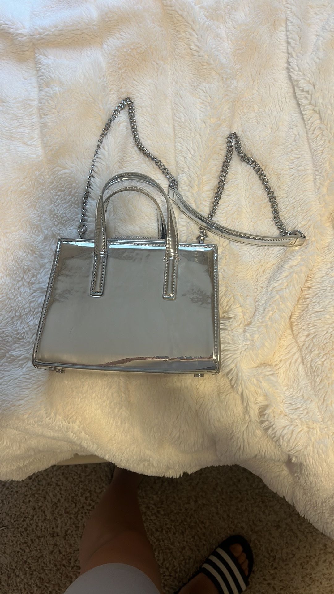 ZARA SILVER BAG