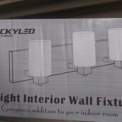 3 Light interior Fixture Bathroom $50