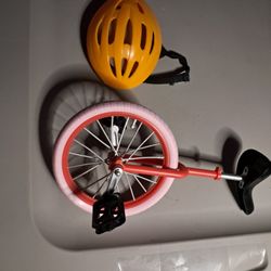 American Doll Unicycle And Helmet