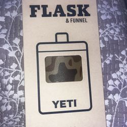 ⭐️ NEW YETI Flask + Funnel Set | Camo Edition | 7 oz | Stainless Steel ⭐️ 