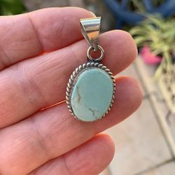 Sterling /turquoise Pendant