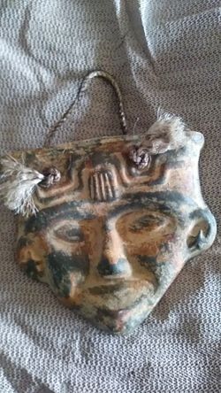 Handcrafted ceramic mask