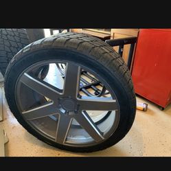 Terra Grappler tires with 24inch Verde rims