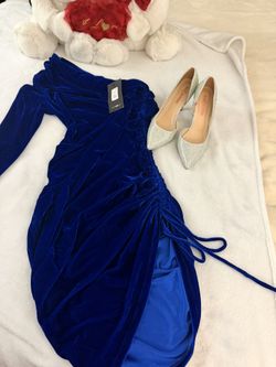 Ruched Midi Dress