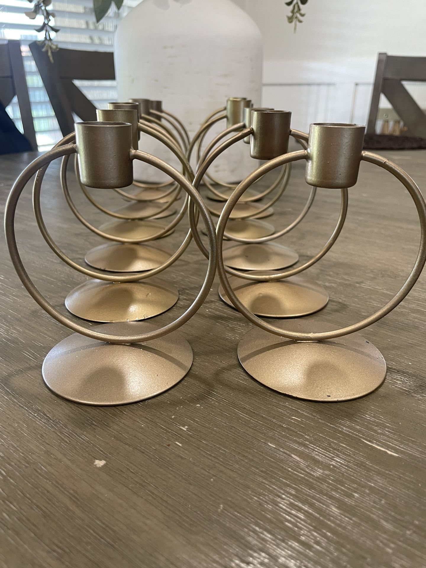 Gold Candle Holders