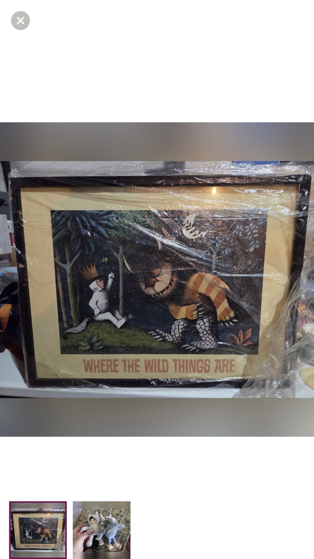 Vintage Where The Wild Things Are 