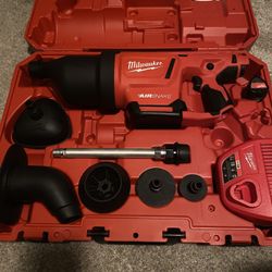 Milwaukee Air Snake 🐍 Cordless Drain Cleaner Brand New🤩