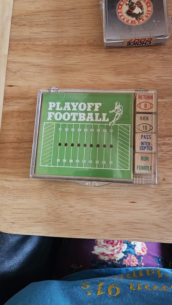 Wooden Football Game