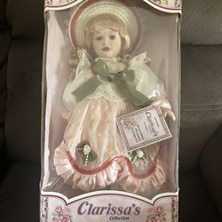 Collectible porcelain doll