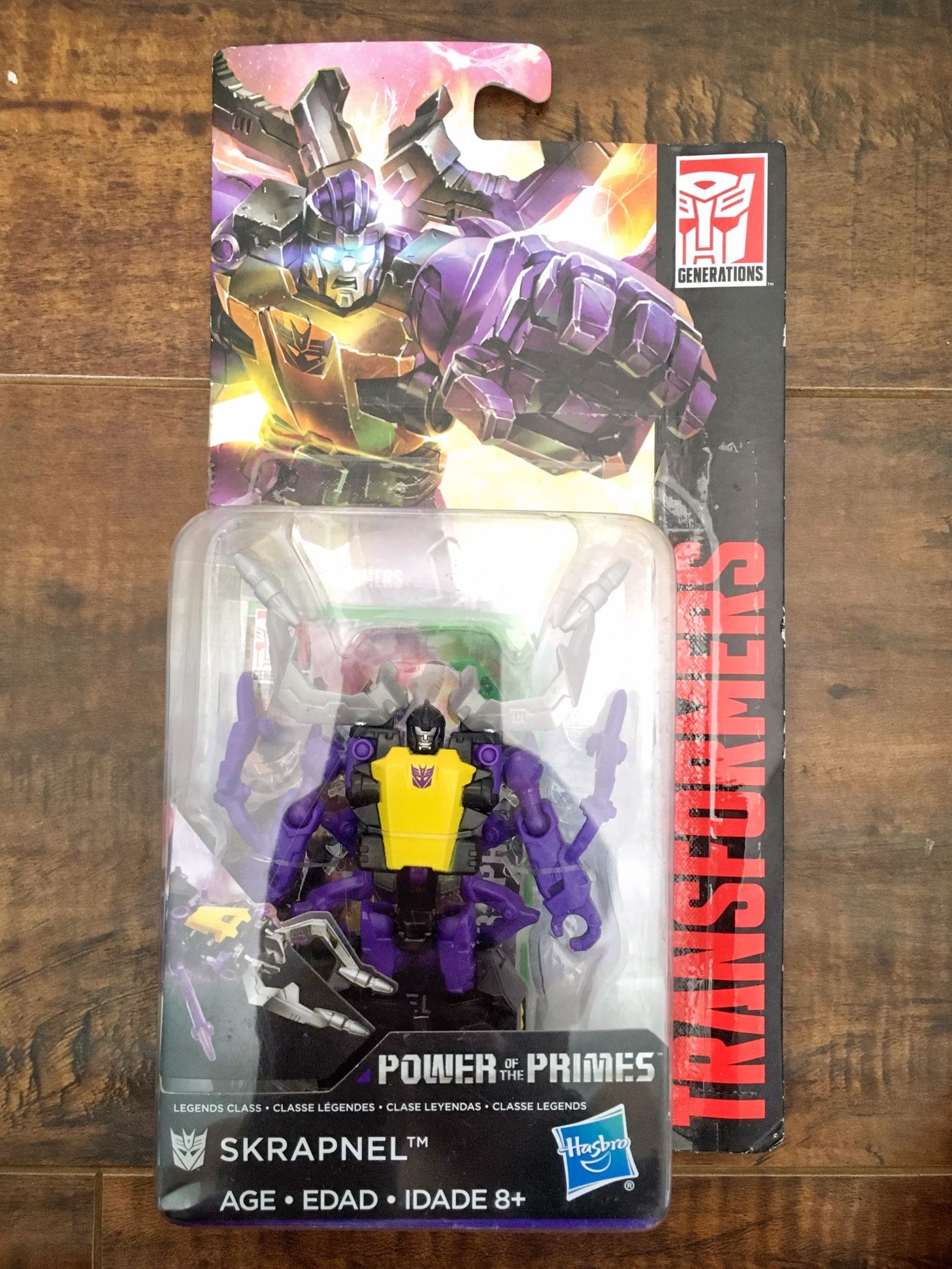 Skrapnel TRANSFORMERS Beetle 2017 POWER OF PRIMES Insecticon