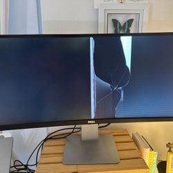 Broken Dell U3415W Ultra wide Monitor