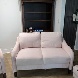 Pink Love Seat 