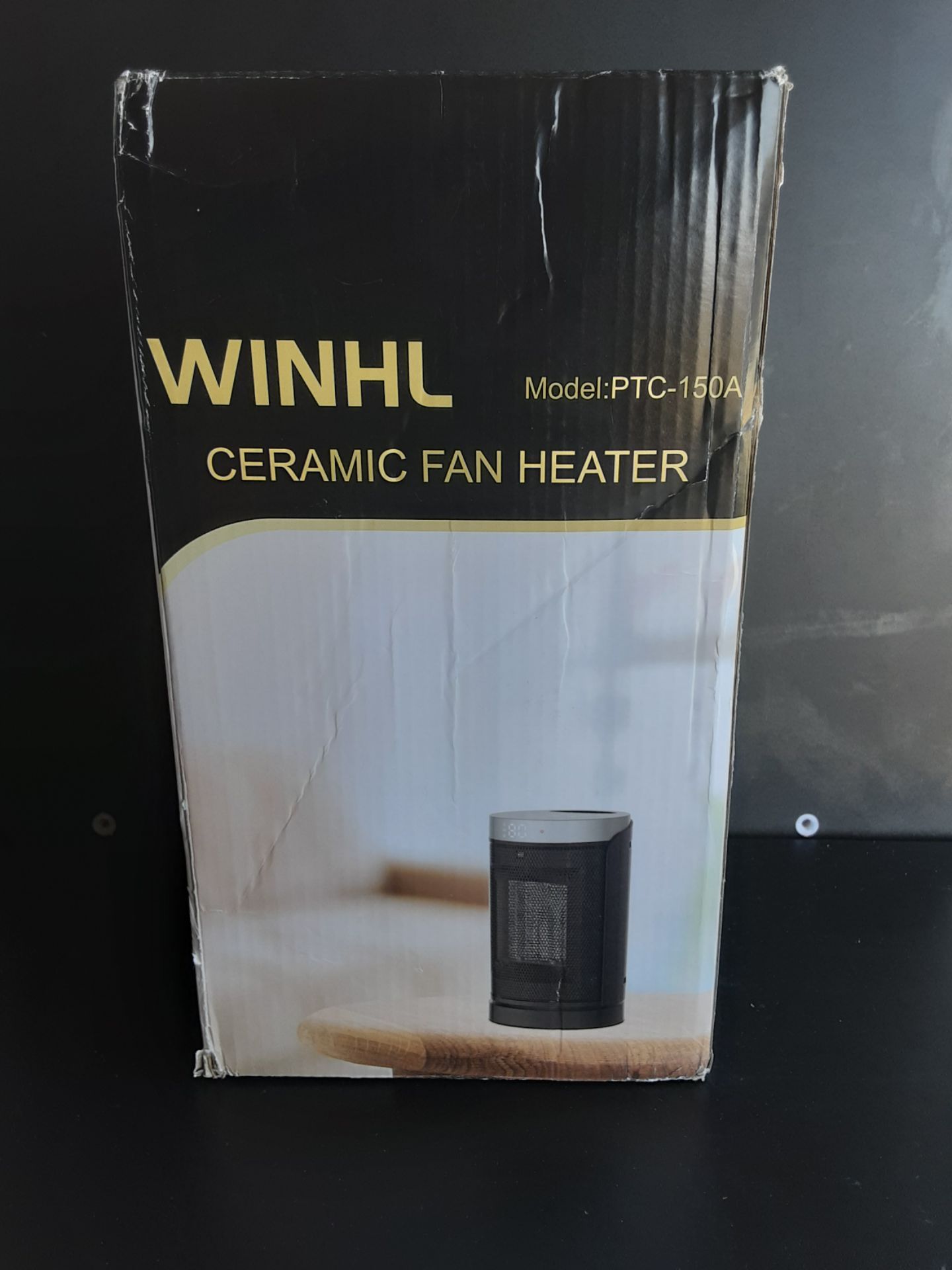 WINHL PTC-150A Ceramic Fan Heater,