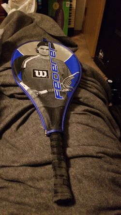 Used tennis racket