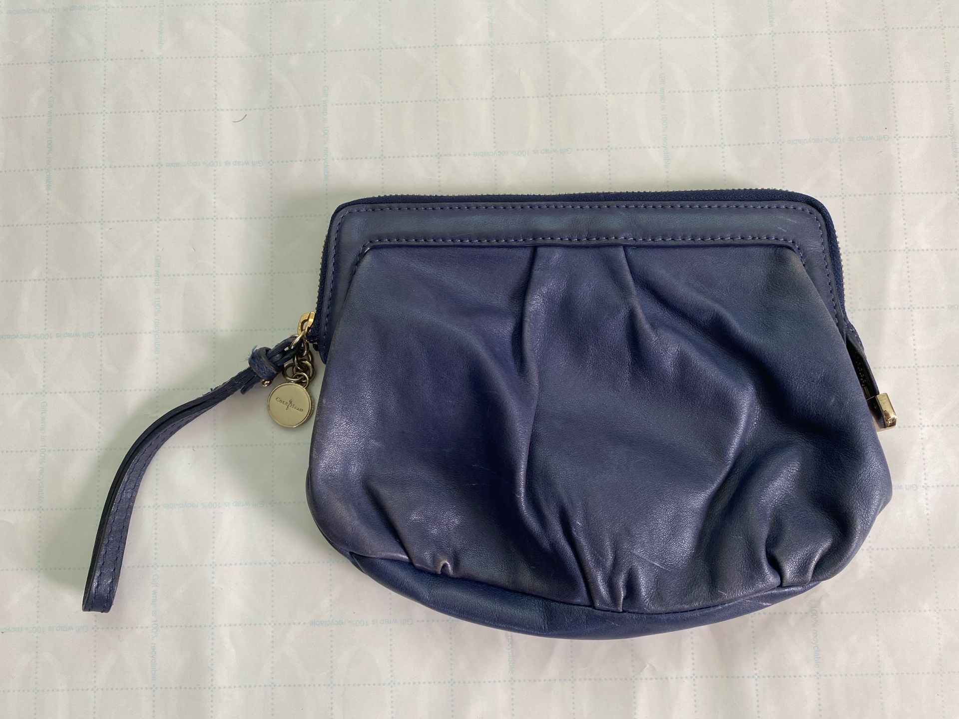 Cole Haan Leather Wristlet