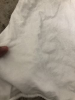 white + pink cartoon tee