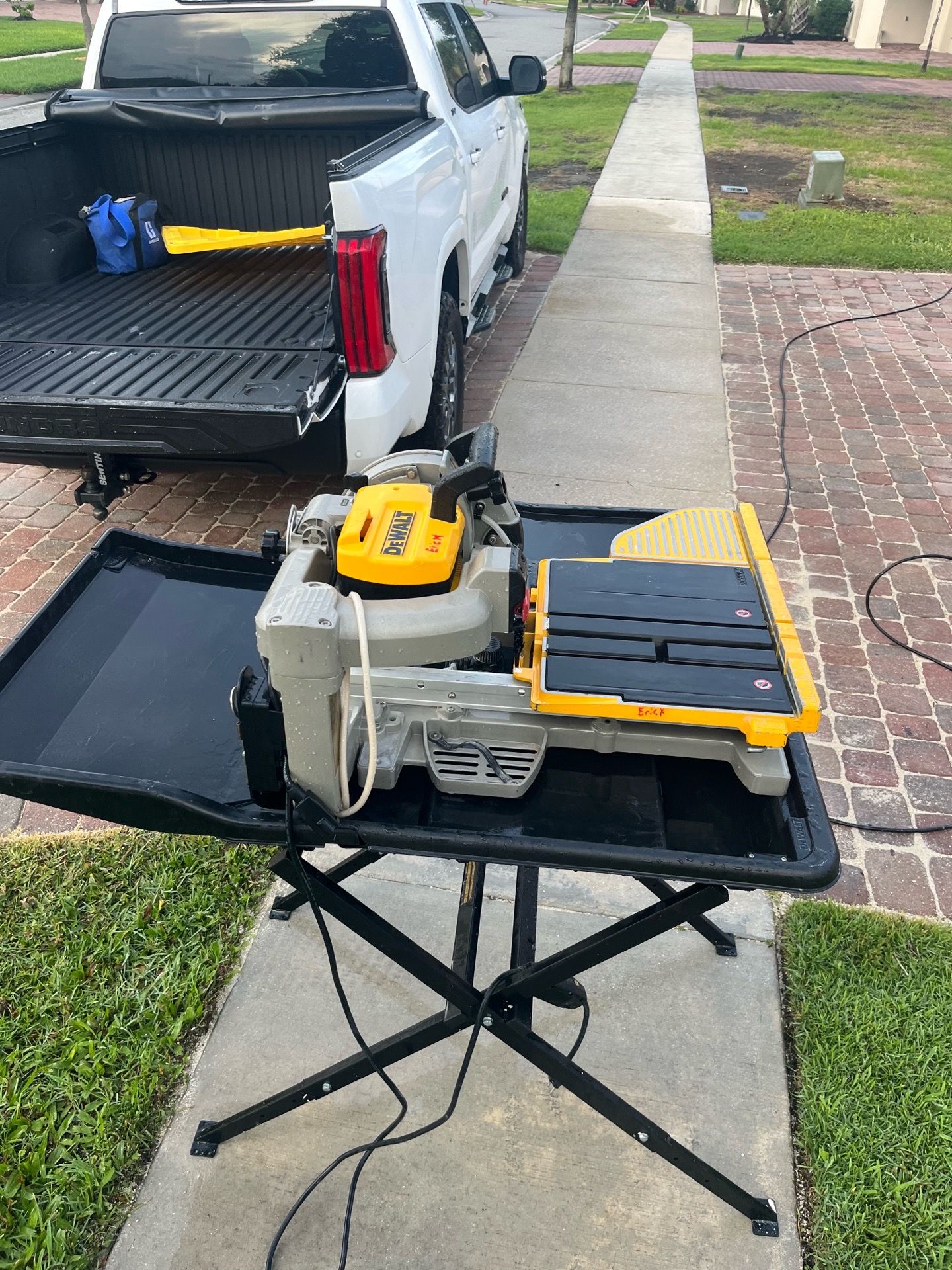 Dewalt tile saw