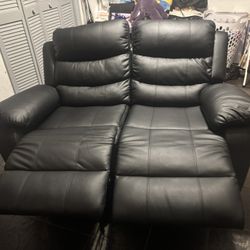 Used Black Couch