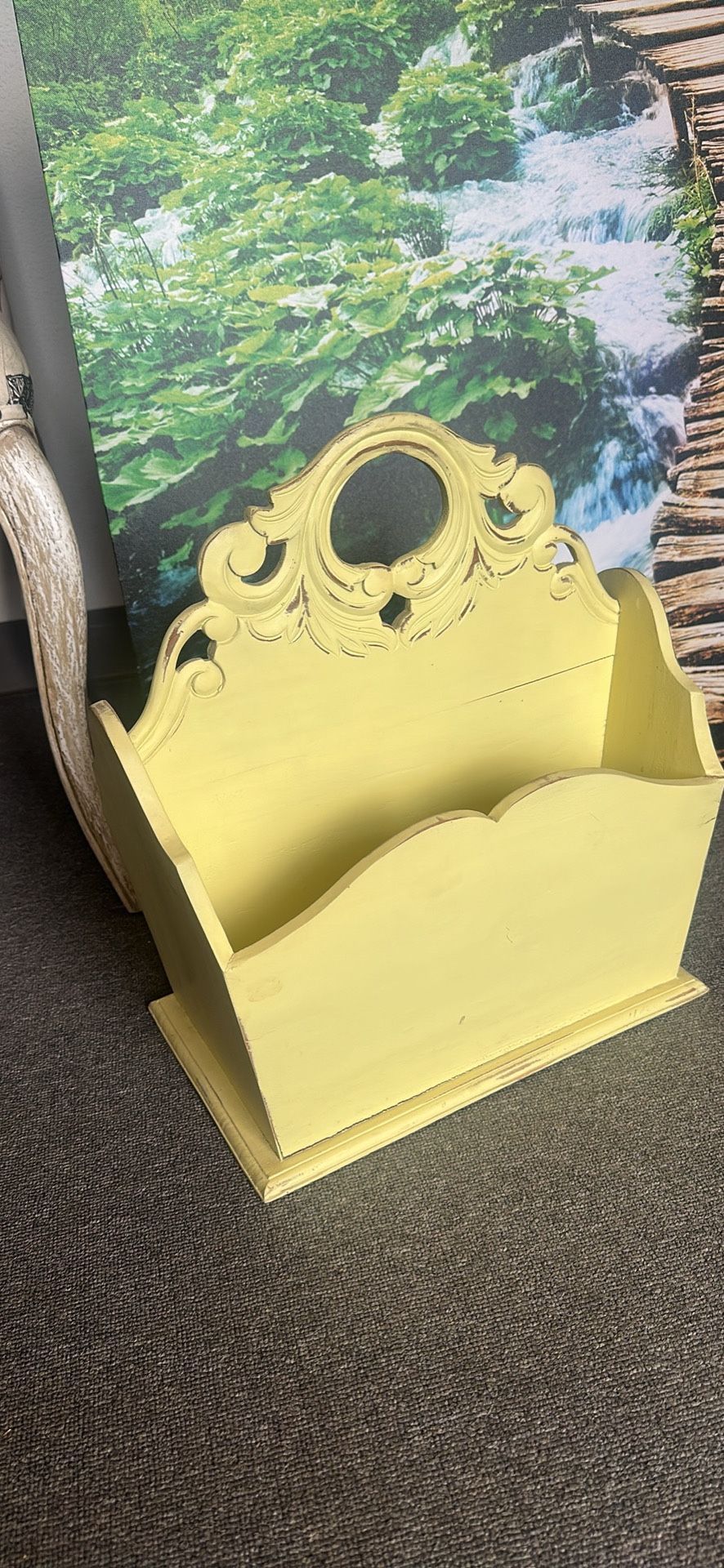 Victorian magazine Rack