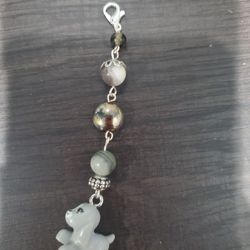 Lego Dog Keychain