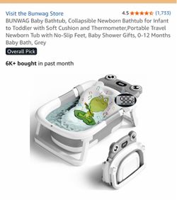 Foldable Baby Bathtub