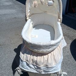 Baby Rocking Bassinet And High Chair