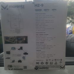 Mz 9 Theater System 