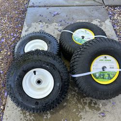 Riding Mower Tires and Wheels 