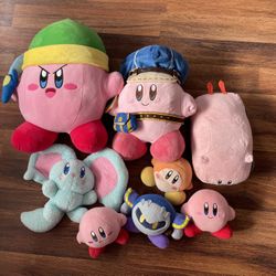 Kirby Stuffed Animal Plushies