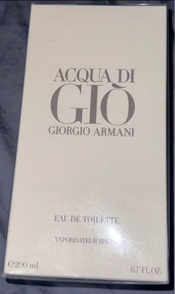 ACQUA DI GIO GIORGI ARMANI, EAU DE TOILETTE (6.7 FL OZ) BRAND NEW SEALED