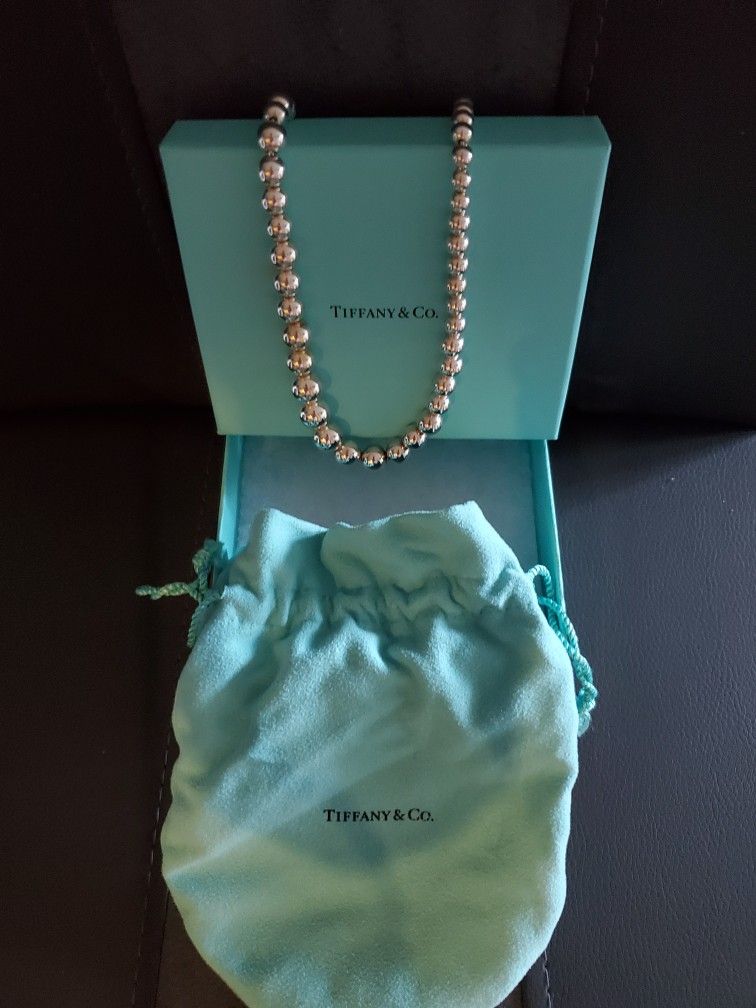 Tiffany & CO. Graduated Ball Necklace