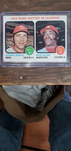 1972 runs batted in leaders